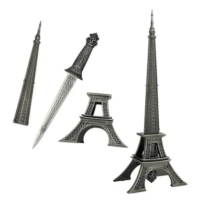 Eiffel Tower Design Fantasy Dagger 3 Eiffel Tower Design Fantasy Dagger