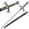 Knight's Templar Sword With Scabbard -CUTLERY WHOLESALER Sales HK5518
