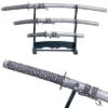 Decorative Samurai Sword Set - Silver And Grey 1 Decorative Samurai Sword Set - Silver And Grey -CUTLERY WHOLESALER Sales JBLW4.1