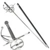 Rapier Sword With Steel Wire Wrapped Handle 1 Rapier Sword With Steel Wire Wrapped Handle -CUTLERY WHOLESALER Sales KS5920.1