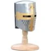 Mini Knight Crusader Helmet With Display Stand -CUTLERY WHOLESALER Sales MHM105 1