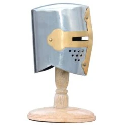 Mini Knight Crusader Helmet With Display Stand 8 Mini Knight Crusader Helmet With Display Stand -CUTLERY WHOLESALER Sales MHM105 3