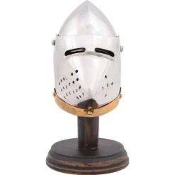 Mini Hound Skull Pig Face Bascinet Medieval Helmet -CUTLERY WHOLESALER Sales MHM209 2
