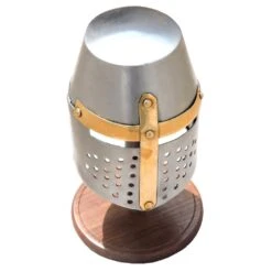 Mini Medieval Knight Helmet With Display Stand 8 Mini Medieval Knight Helmet With Display Stand -CUTLERY WHOLESALER Sales MHM227 3