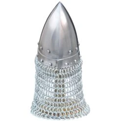 Mini Nasal Helmet With Display Stand & Chain Mail 9 Mini Nasal Helmet With Display Stand & Chain Mail -CUTLERY WHOLESALER Sales MHM239 4