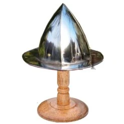 CUTLERY WHOLESALER Sales 36 15th Century Domed Kettle Miniature Helmet With Stand