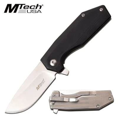 Mtech 6 Inch Manual Folding Pocket Knife USA Flag Handle 3 Mtech 6 Inch Manual Folding Pocket Knife USA Flag Handle