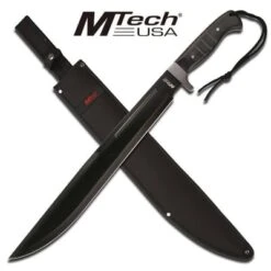 25" Length 4MM Blade Compact Machete Knife With Pakkawood Handle