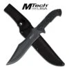 5MM Thick Black Stainless Steel Fixed Blade Knife Full Tang 2 5MM Thick Black Stainless Steel Fixed Blade Knife Full Tang -CUTLERY WHOLESALER Sales MT2039