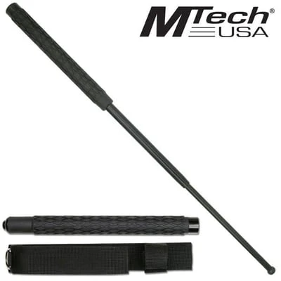 Mtech 26" Extendable Baton With Textured Rubber Handle And Nylon Sheath 3 Mtech 26" Extendable Baton With Textured Rubber Handle And Nylon Sheath -CUTLERY WHOLESALER Sales MTS26E