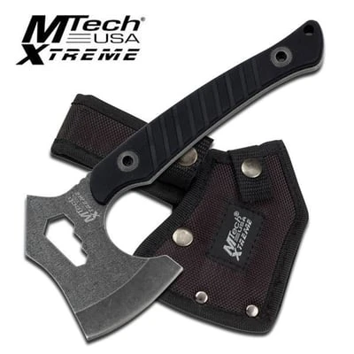 Mtech Xtreme Full Tang Tactical Axe Hatchet - Black G10 Handle 3 Mtech Xtreme Full Tang Tactical Axe Hatchet - Black G10 Handle
