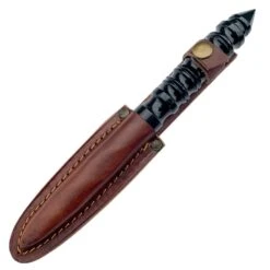 Handmade Cyclone Rainbow Tri-Edged Spiraling Dagger Knife -CUTLERY WHOLESALER Sales PK 512 3 Dagger Forged Kris Blade