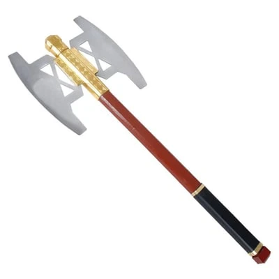 Fantasy Medieval Battle Axe Golden 3 Fantasy Medieval Battle Axe Golden
