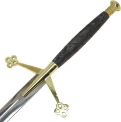Scirocco Black Knight Scottish Claymore 44.5 Inch Steel Sword -CUTLERY WHOLESALER Sales PK1036 Scirocco Black Knight Scottish Claymore Sword 3