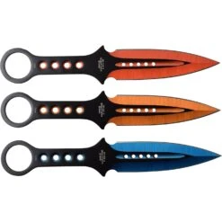 The Punisher Throwing Knives 3 Piece Set With Nylon Sheath -CUTLERY WHOLESALER Sales PP 123 3 back