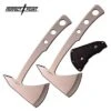 2 Pc Double Throwing Axe Hatchet Tomahawk Spike Knife Set -CUTLERY WHOLESALER Sales PP107S2