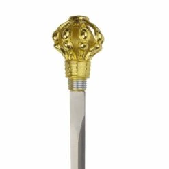 Golden Crown Knob Walking Cane Sword 7 Golden Crown Knob Walking Cane Sword -CUTLERY WHOLESALER Sales SH SI17431 GD 3