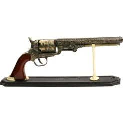 Western Style Navy Revolver Comes With The Display Stand -CUTLERY WHOLESALER Sales SMB 110 3