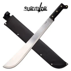 Survivor 22 Inch Machete Survival Knife With ABS Handle