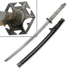 1st Generation Highlander Steel Katana Dragon Sword