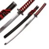 Dragon Samurai Katana Sword - Black And Red Cord Wrapped Handle 1 Dragon Samurai Katana Sword - Black And Red Cord Wrapped Handle -CUTLERY WHOLESALER Sales SW68LBK
