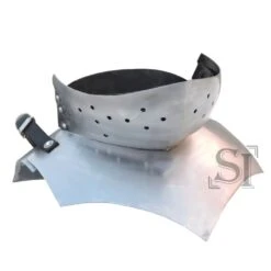 15th Century Articulated Gorget With Bevor - 16 Gauge -CUTLERY WHOLESALER Sales Sutter20wali20neck203