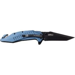 Tac Force Tactical Knife Tanto Blade Spring Assisted Blue 8 Tac Force Tactical Knife Tanto Blade Spring Assisted Blue -CUTLERY WHOLESALER Sales TF 1017BL back 1f876ac2 351a 491b 92e1 069a8cd5329d