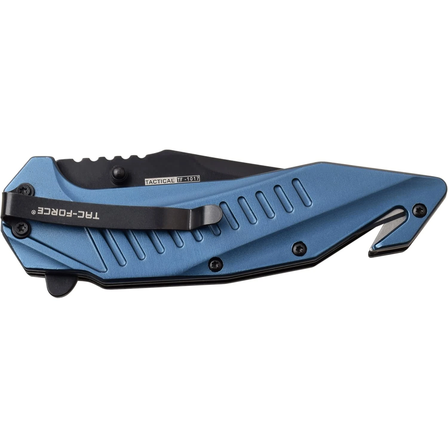 Tac Force Tactical Knife Tanto Blade Spring Assisted Blue 6 Tac Force Tactical Knife Tanto Blade Spring Assisted Blue - Image 4