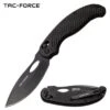 Tac Force 8.5 Inch Manual Folding Knife Black Handle Pocket Knife -CUTLERY WHOLESALER Sales TF 1037BK
