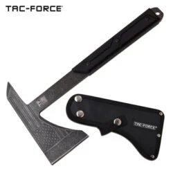 USA Flag Tactical Tomahawk Axe Full Tang Hatchet Stonewashed