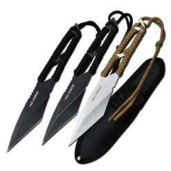 Tac Force 7.75 Inch Throwing Knives 3 Piece Set
