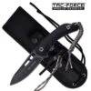 Tac Force Fixed Blade Outdoor Survival Knife Compass Fire Starter Lanyard -CUTLERY WHOLESALER Sales TF200949BK