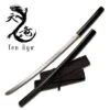 Ten Ryu Hand Sharpen Black Shiraysaya With Sword Bag -CUTLERY WHOLESALER Sales TR025BK