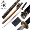 Tenryu Oriental Sword 41 Inches Overall With Black Imitation Ray Skin Handle -CUTLERY WHOLESALER Sales TR032GD