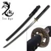 Ten Ryu 42 Inch Handmade 1045 Carbon Steel Blade Samurai Sword Black
