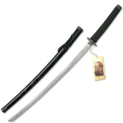 Last Samurai Katana Sword W/ Carved Dragon