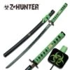 Z Hunter Samurai Sword 41 Inches With Green Cord Wrapped Handle -CUTLERY WHOLESALER Sales ZB026