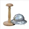 Kettle Hat XIII Century Crusader Knight Infantry Miniature Helmet With Stand -CUTLERY WHOLESALER Sales mini kettle helmet 1